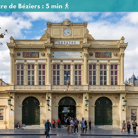 Elegant Studio Climatise 'Alma 2' - Coeur De Beziers - Wifi Fibre - Netflix Kültér fotó
