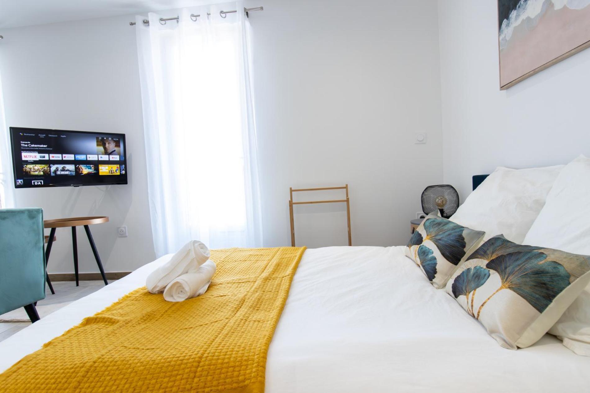 Elegant Studio Climatise 'Alma 2' - Coeur De Beziers - Wifi Fibre - Netflix Kültér fotó
